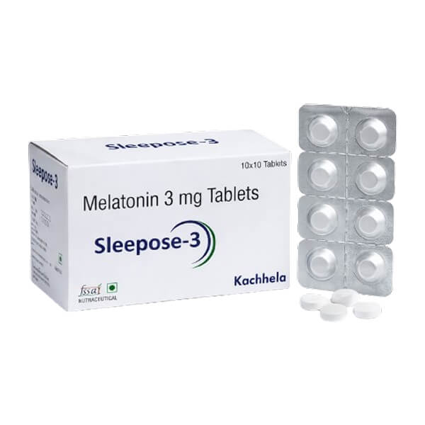 Melatonin 3 mg (Sleepose)